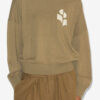 Marisans Cotton and Wool Sweater with Logo