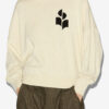 Marisans Logo Sweater in Mixed Cotton