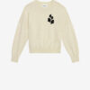 Marisans Logo Sweater in Mixed Cotton