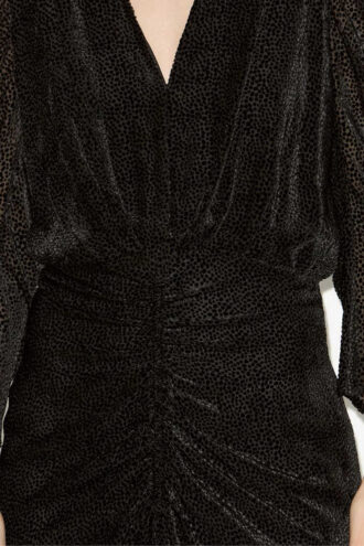 Marlin Blouse in Burnout Velvet