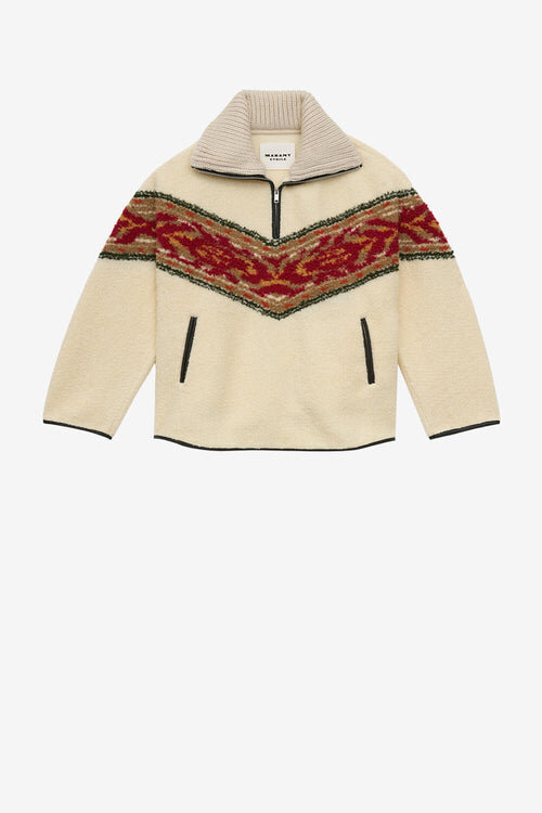 Marner Shearling Style Zip-Up Collar Coat Marner Shearling Style Zip-Up Collar Coat