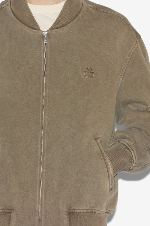 Marty Jersey Bomber Style Sweatshirt Marty Jersey Bomber Style Sweatshirt