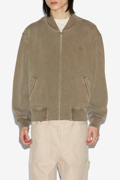 Marty Jersey Bomber Style Sweatshirt Marty Jersey Bomber Style Sweatshirt