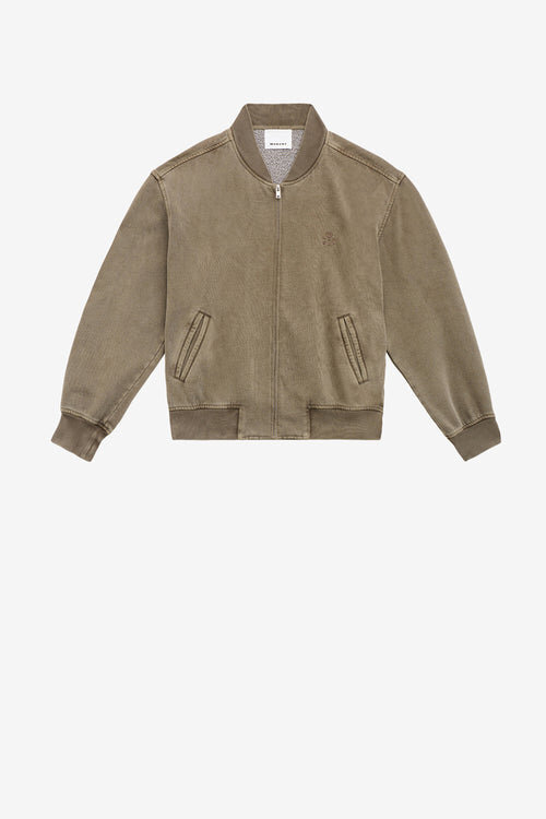 Marty Jersey Bomber Style Sweatshirt Marty Jersey Bomber Style Sweatshirt