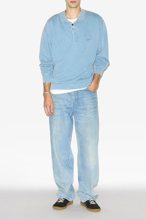 Mathias Washed Cotton Sweatshirt Mathias Washed Cotton Sweatshirt