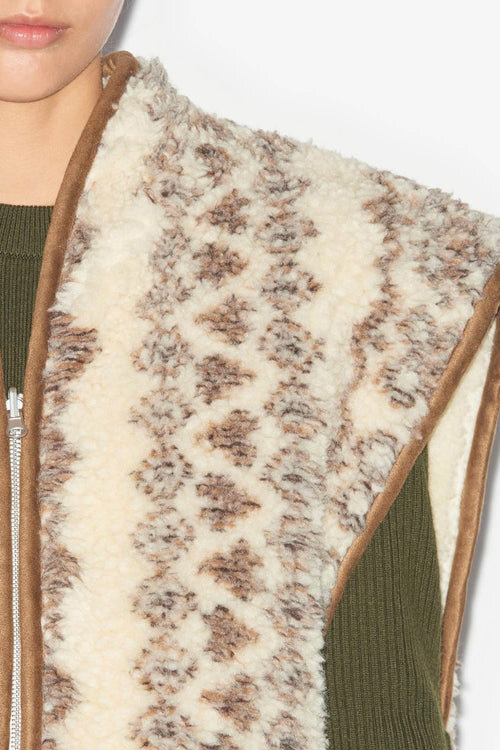 Maximilia Sheepskin Style Vest Maximilia Sheepskin Style Vest