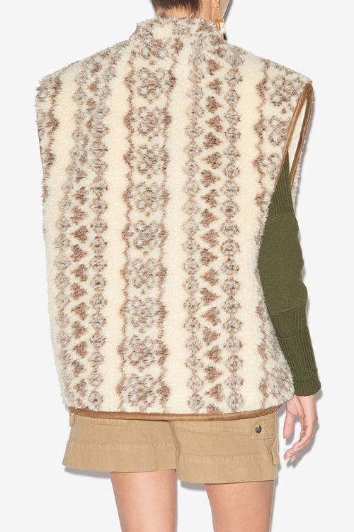 Maximilia Sheepskin Style Vest Maximilia Sheepskin Style Vest