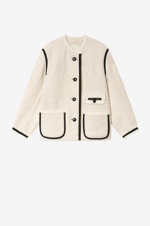 Maylin Wool Bouclé Tweed Jacket Maylin Wool Bouclé Tweed Jacket