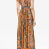 Melissa Long Printed Silk Dress Melissa Long Printed Silk Dress