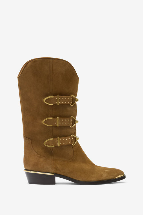 Mexia Suede Leather Boots Mexia Suede Leather Boots