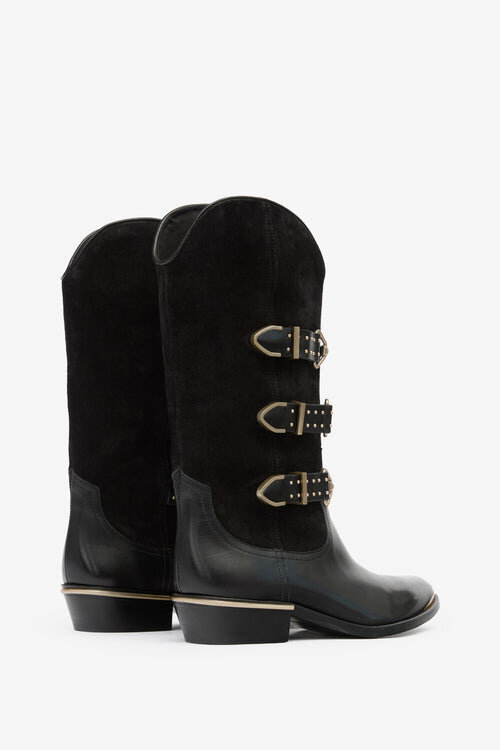 Mexia Suede Leather Boots Mexia Suede Leather Boots