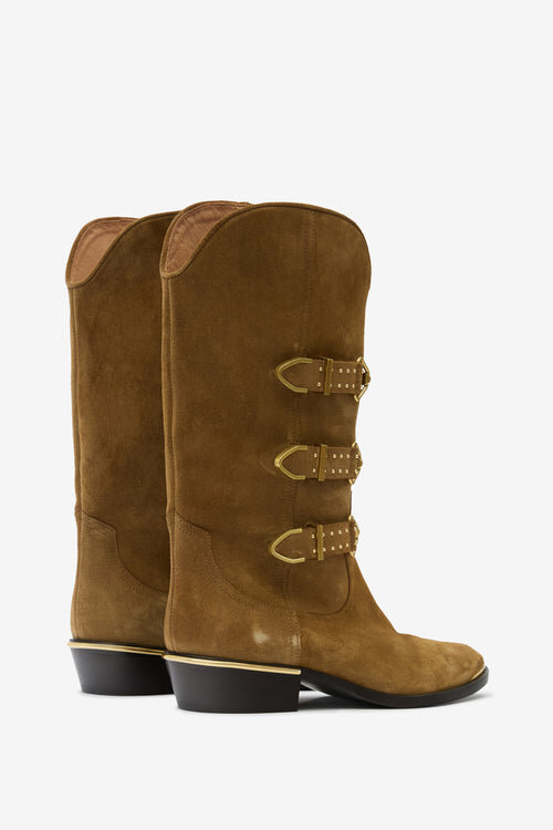 Mexia Suede Leather Boots Mexia Suede Leather Boots
