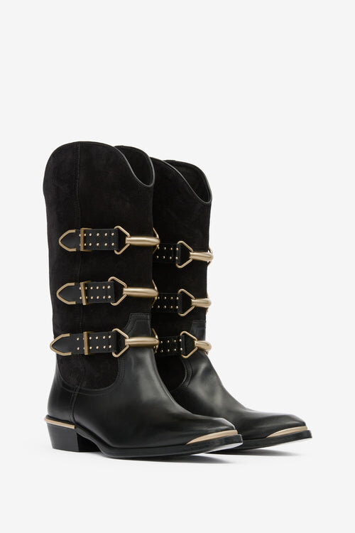 Mexia Suede Leather Boots Mexia Suede Leather Boots