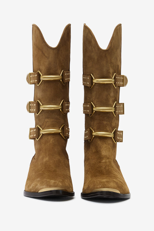 Mexia Suede Leather Boots Mexia Suede Leather Boots
