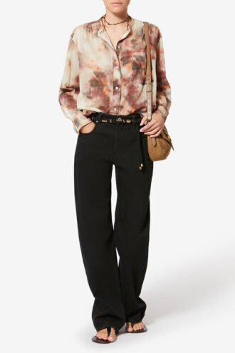 Mexika Printed Cotton Voile Blouse