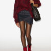 Mickaella Long Beaded Mohair Sweater