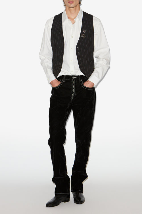 Mika Tennis Stripe Suit Vest Mika Tennis Stripe Suit Vest