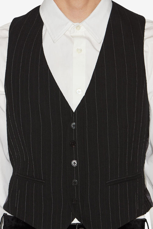 Mika Tennis Stripe Suit Vest Mika Tennis Stripe Suit Vest