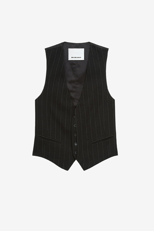 Mika Tennis Stripe Suit Vest Mika Tennis Stripe Suit Vest