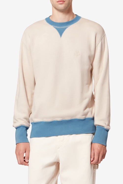 Miker Embroidered Cotton Sweatshirt Miker Embroidered Cotton Sweatshirt