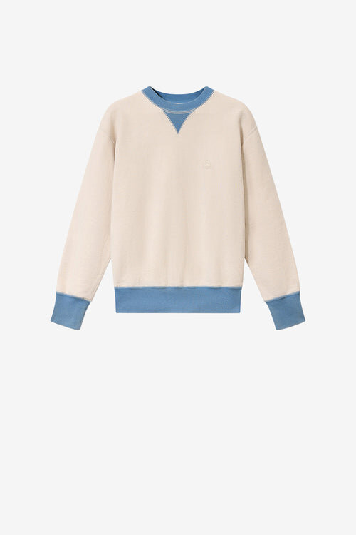Miker Embroidered Cotton Sweatshirt Miker Embroidered Cotton Sweatshirt