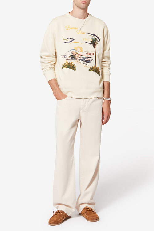 Mikoy Embroidered Cotton Sweatshirt Mikoy Embroidered Cotton Sweatshirt