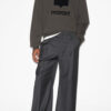 Mikoy Fleece Sweatshirt with Oversized Logo Mikoy Fleece Sweatshirt with Oversized Logo