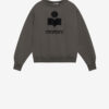 Mikoy Fleece Sweatshirt with Oversized Logo Mikoy Fleece Sweatshirt with Oversized Logo