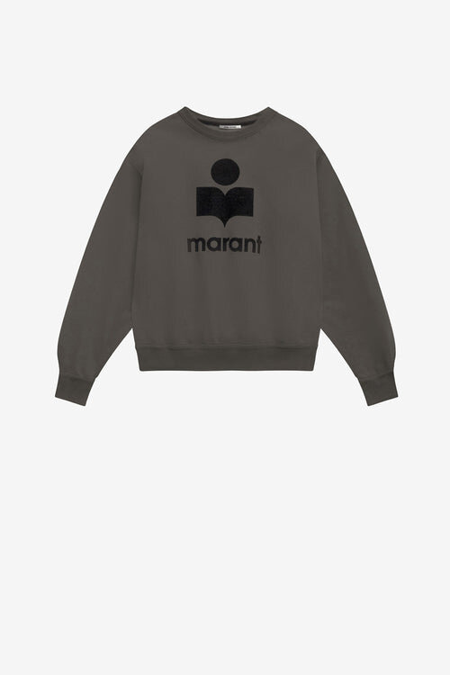 Mikoy Fleece Sweatshirt with Oversized Logo Mikoy Fleece Sweatshirt with Oversized Logo
