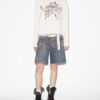 Mikoy Jersey Embroidered Logo Sweatshirt Mikoy Jersey Embroidered Logo Sweatshirt