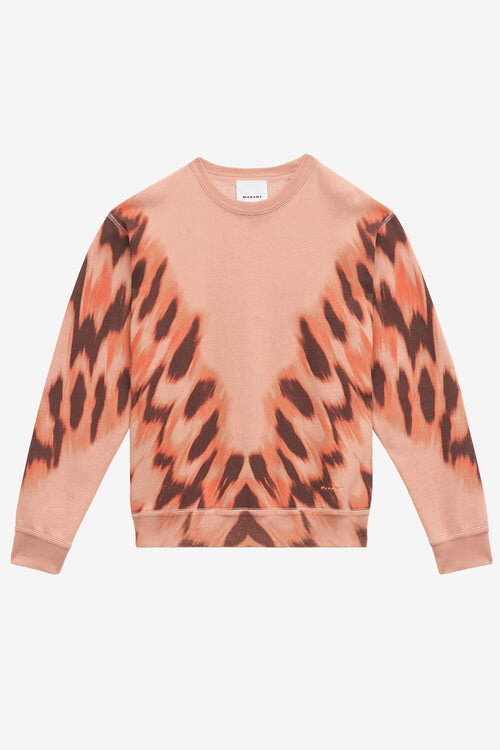 Mikoy Printed Cotton Sweatshirt with Logo Mikoy Printed Cotton Sweatshirt with Logo