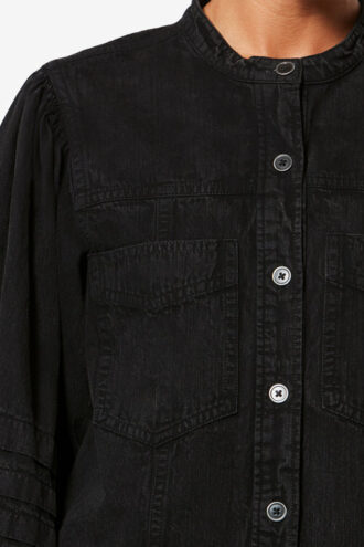 Mileda Faded Chambray Shirt Mileda Faded Chambray Shirt