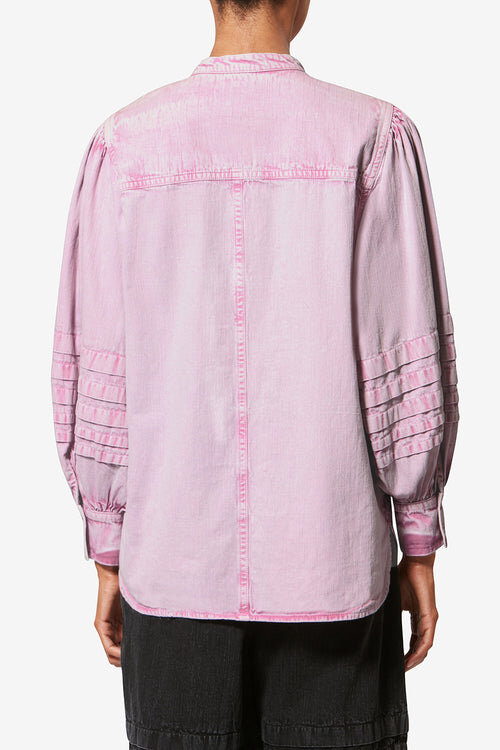 Mileda Faded Chambray Shirt Mileda Faded Chambray Shirt