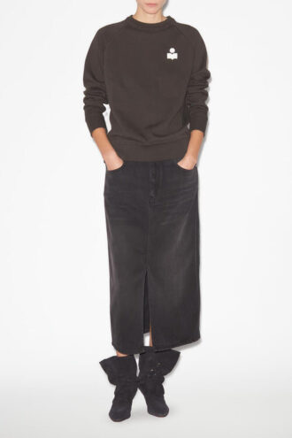 Milla Logo Sweatshirt in Cotton Milla Logo Sweatshirt in Cotton