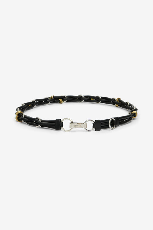 Mina Braided Leather Belt Mina Braided Leather Belt