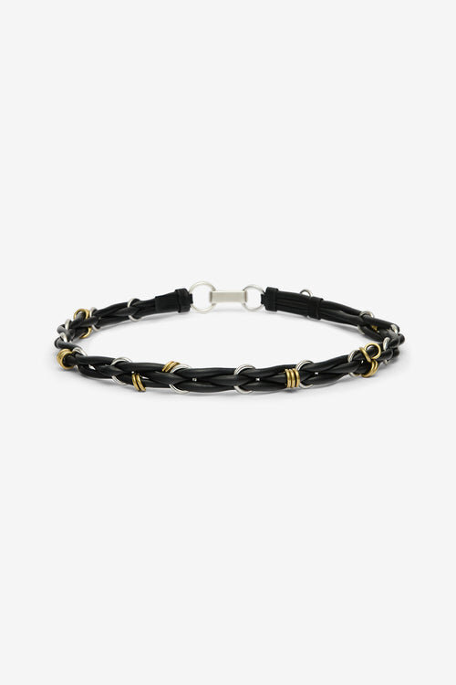 Mina Braided Leather Belt Mina Braided Leather Belt