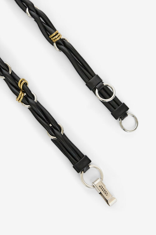 Mina Braided Leather Belt Mina Braided Leather Belt