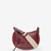 Mini Moon Shoulder Bag in Calfskin Leather