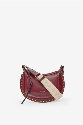 Mini Moon Shoulder Bag in Calfskin Leather