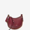 Mini Moon Shoulder Bag in Calfskin Leather
