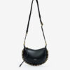 Mini Moon Soft Leather Baguette Shoulder Bag Mini Moon Soft Leather Baguette Shoulder Bag