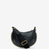 Mini Moon Soft Leather Baguette Shoulder Bag Mini Moon Soft Leather Baguette Shoulder Bag