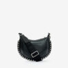 Mini Moon Soft Leather Baguette Shoulder Bag Mini Moon Soft Leather Baguette Shoulder Bag