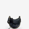 Mini Moon Soft Leather Baguette Shoulder Bag Mini Moon Soft Leather Baguette Shoulder Bag