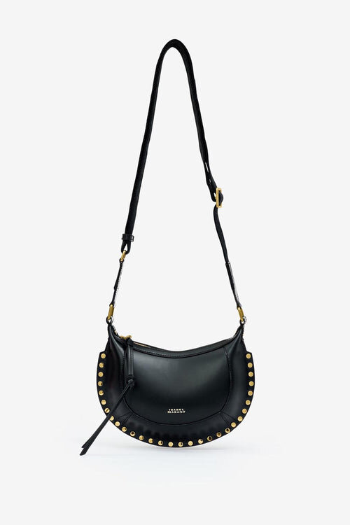 Mini Moon Soft Leather Baguette Shoulder Bag Mini Moon Soft Leather Baguette Shoulder Bag