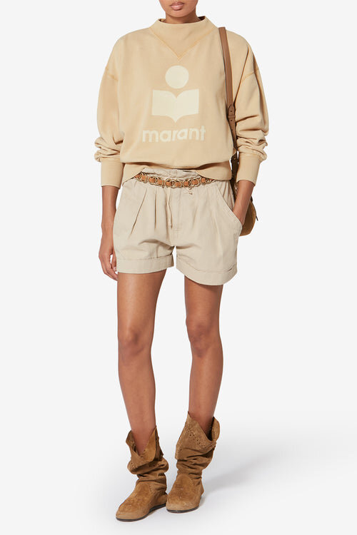 Moby Cotton Sweatshirt with Logo Moby Cotton Sweatshirt with Logo