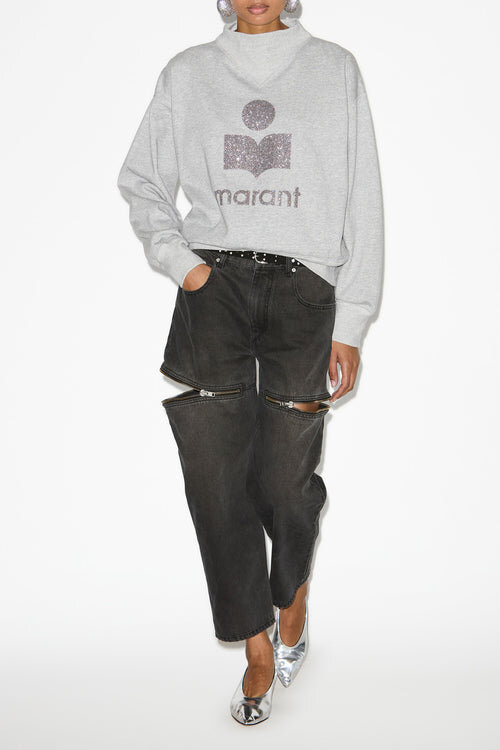 Moby Cotton Sweatshirt with Logo Moby Cotton Sweatshirt with Logo