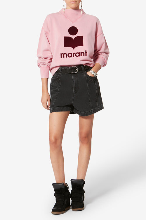 Moby Cotton Sweatshirt with Logo Moby Cotton Sweatshirt with Logo