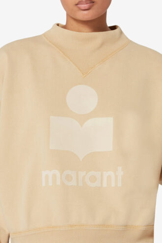 Moby Cotton Sweatshirt with Logo