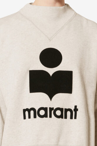 Moby Cotton Sweatshirt with Logo